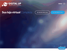 Tablet Screenshot of digitalup.com.br